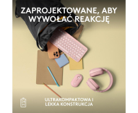 LOGITECH M350s 910-007014 różowa - 1172759 - zdjęcie 12